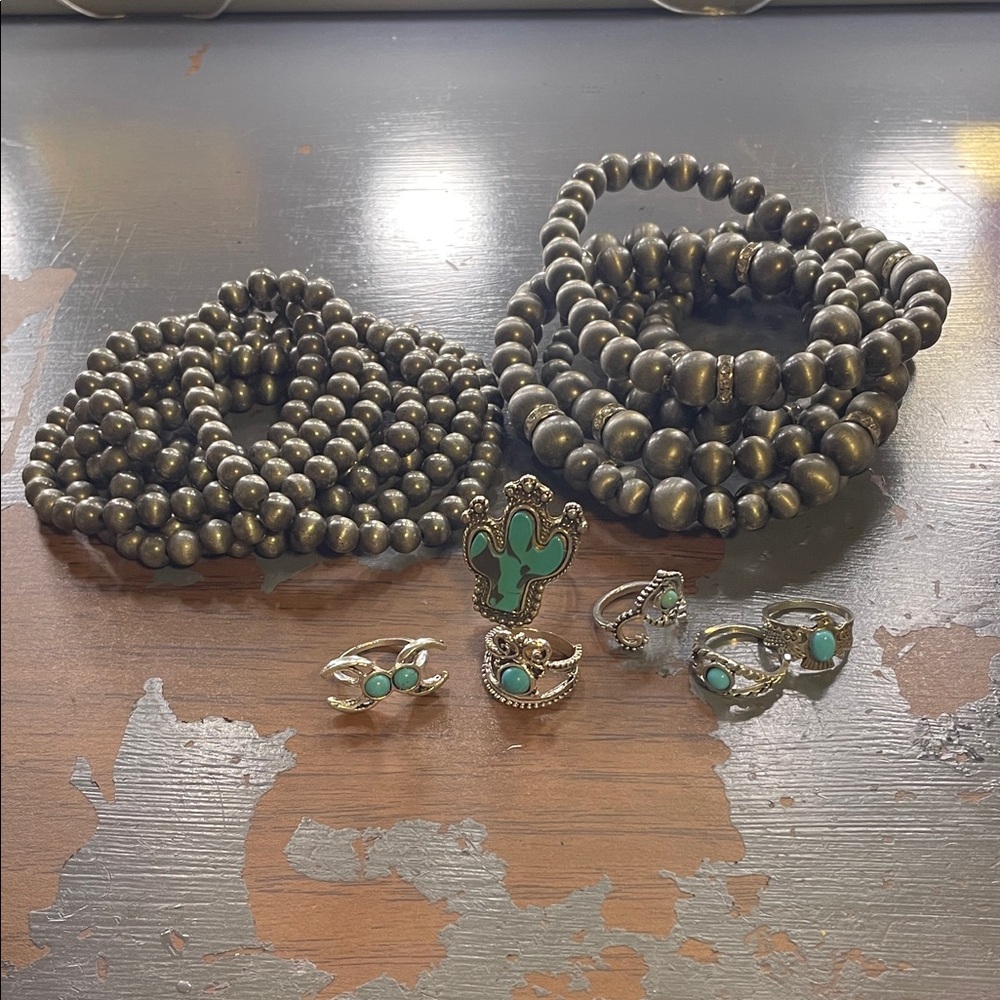 Turquoise and Silver Jewelry